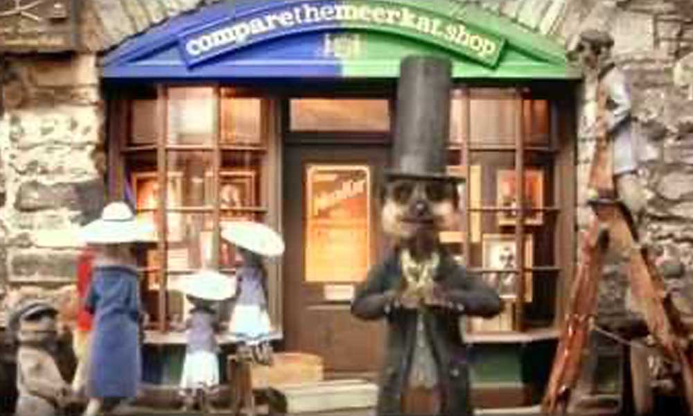 It all started with Compare The Meerkat Dot Shop