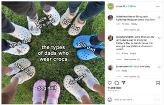 crocs – the types of dad’s who wear crocs