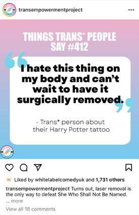 transempowermentproject – Things trans people say