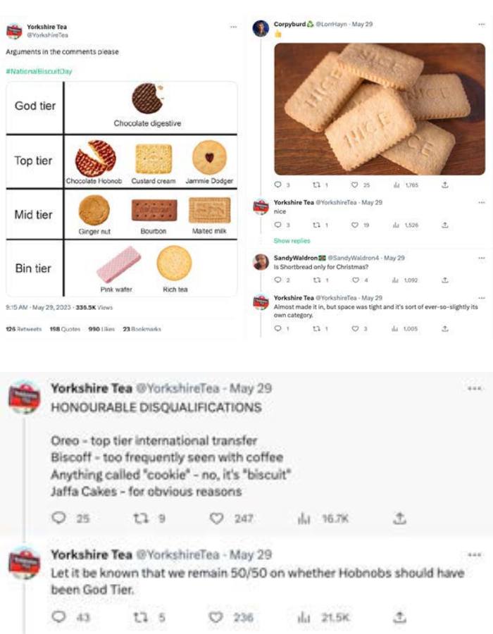 Yorkshire Tea – Biscuits Tier