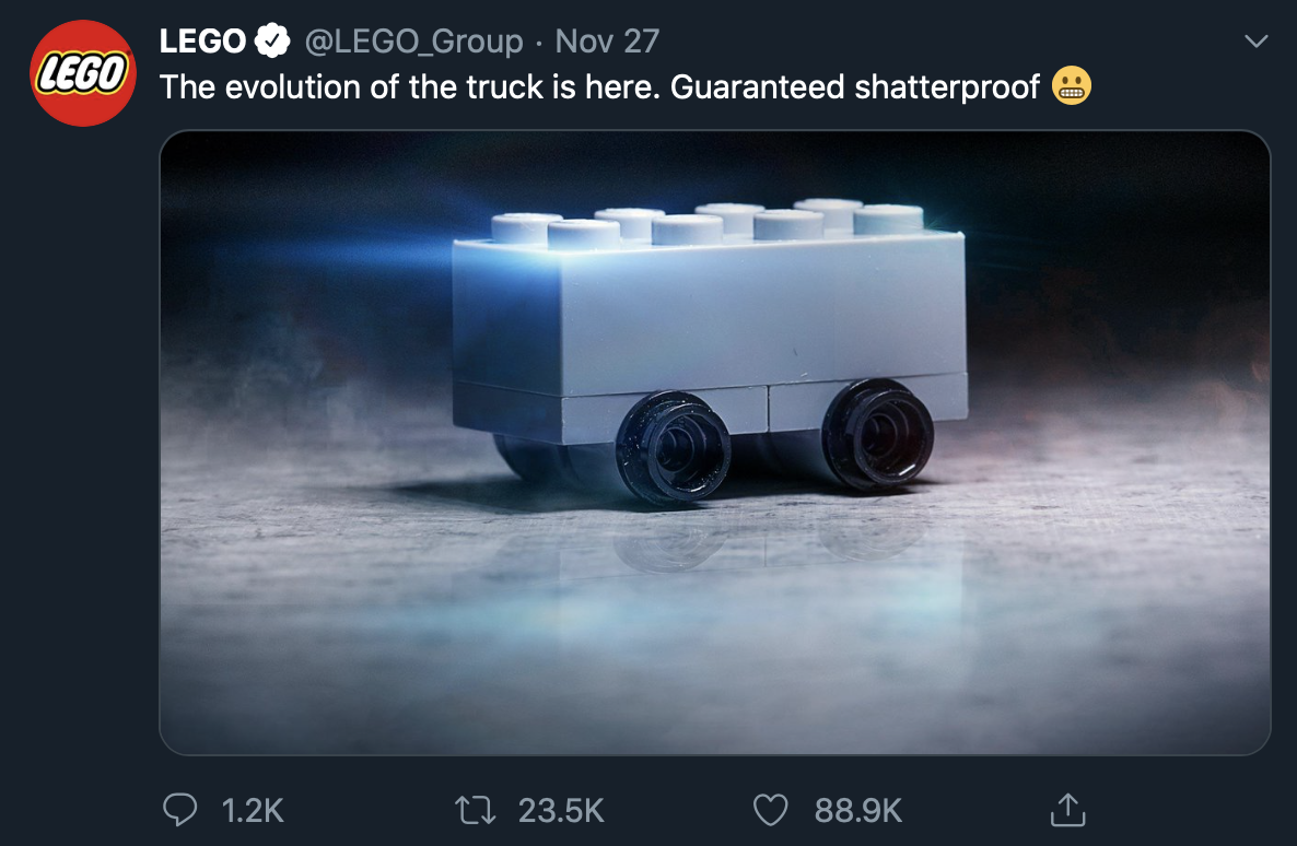 Lego took on Elon Musk - and definitely won