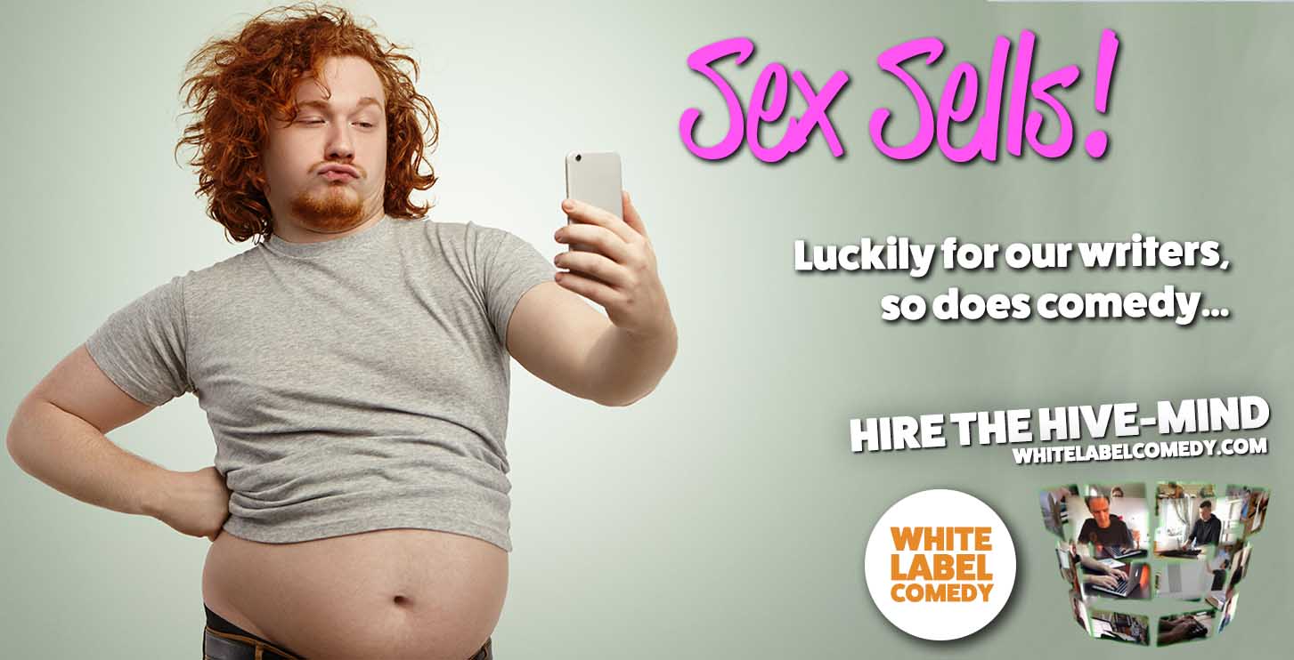 Sexy redhead proving that when it comes to comedy content - context is everything