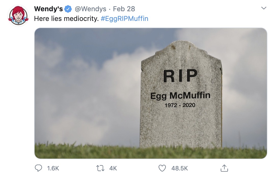 Wendy' rip McDonald's in the most satisfying way