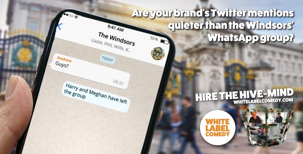 If your brand's twitter mentions are quieter than he Windsors' WhatsApp group - it might be time to hire the hive-mind
